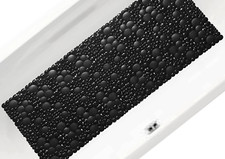 Extra Long Pebble Bath Tub Shower Mat 34.2 X 15.7, Bathmat Non-Slip with Suction