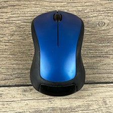 Logitech M310 Black  Blue Wireless Scroll USB Receiver Wheel Laser Mouse