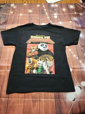 New Kid's Black Dream Works Kung Fu Panda Tee*