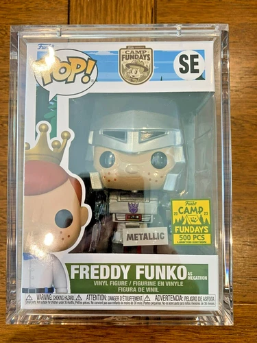 Funko Fundays 2023! Freddy Funko As Megatron POP! Metallic LE 500! SDCC 2023!