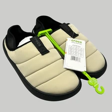 Crocs Classic Puff Moc Slippers Unisex Men’s Size 9 Women’s 11 Moth Multi NEW