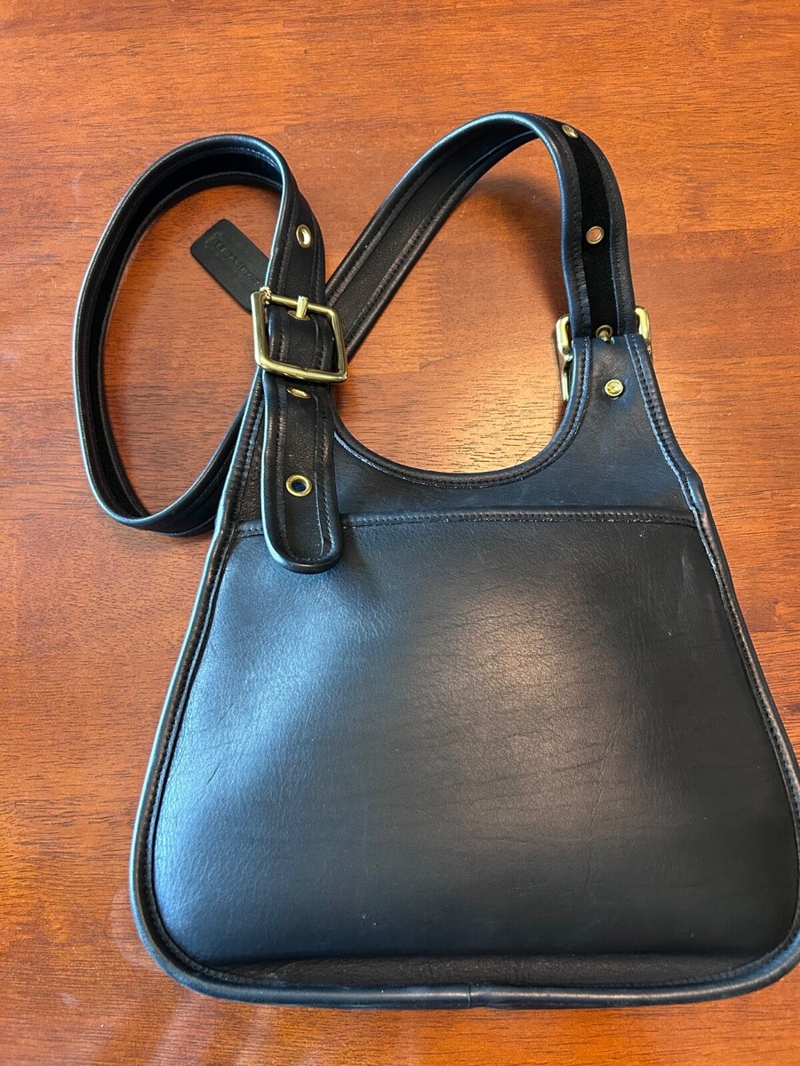 バッグ Vintage Coach Crescent Saddle Bag Purse s-l400.jpg