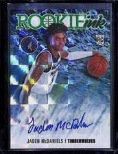 2020-21 Panini Hoops Basketball Rookie Ink Autograph #RI-JMC Jaden McDaniels