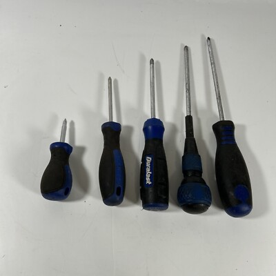 #ad #ad Tools Screwdriver Set Of 5 Duralast Hyper Touch $19.82