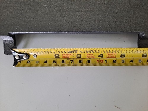 solid fuel cast iron soot flap damper plate solid fuel stock item SFG001 - Picture 9 of 9