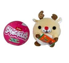 Snackles Christmas 5.5" Reeses Cup Reindeer Plush