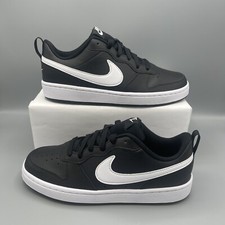 Image of Nike Court Borough 6.5Y Low 2 Sneakers Black/White Size Women’s 8/ Men 6.5