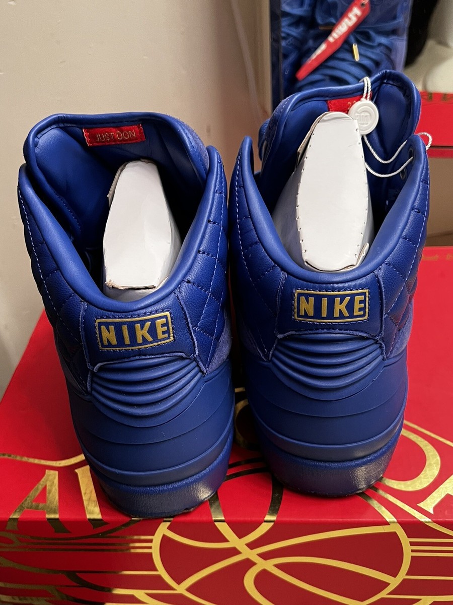 Size 11 - Jordan 2 Retro x Just Don Varsity Royal 2015