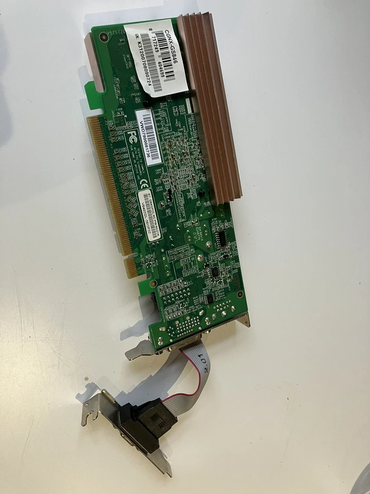 CLUB3D CGNX-GS846 graphics card GDDR2 GeForce 8400GS 256MB, GDDR2, 64Bit, PCI-E - Image 2 of 3