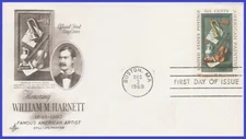 USA3 #1386 U/A ARTCRAFT FDC   William M. Harnett