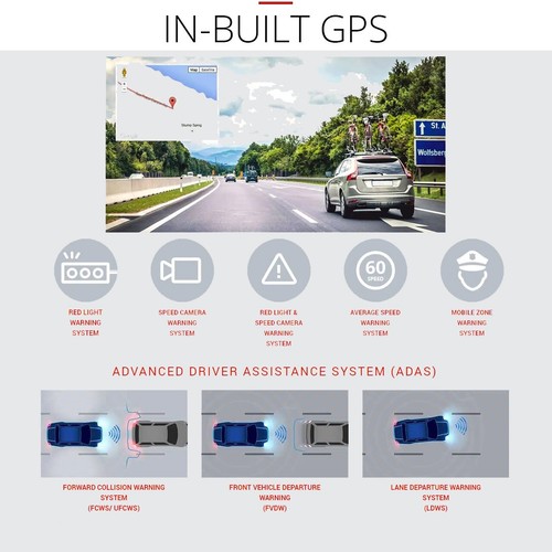Thinkware Q850 Front QHD 1440p Rear 1080p Dash Cam - Hardwired for Parking Mode - Picture 8 of 12