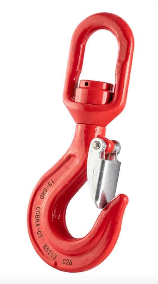 5 Tonne Forklift Lifting Hook Attachment 5000kg Telehandler Crane Jib Test Cert - Image 2 of 4