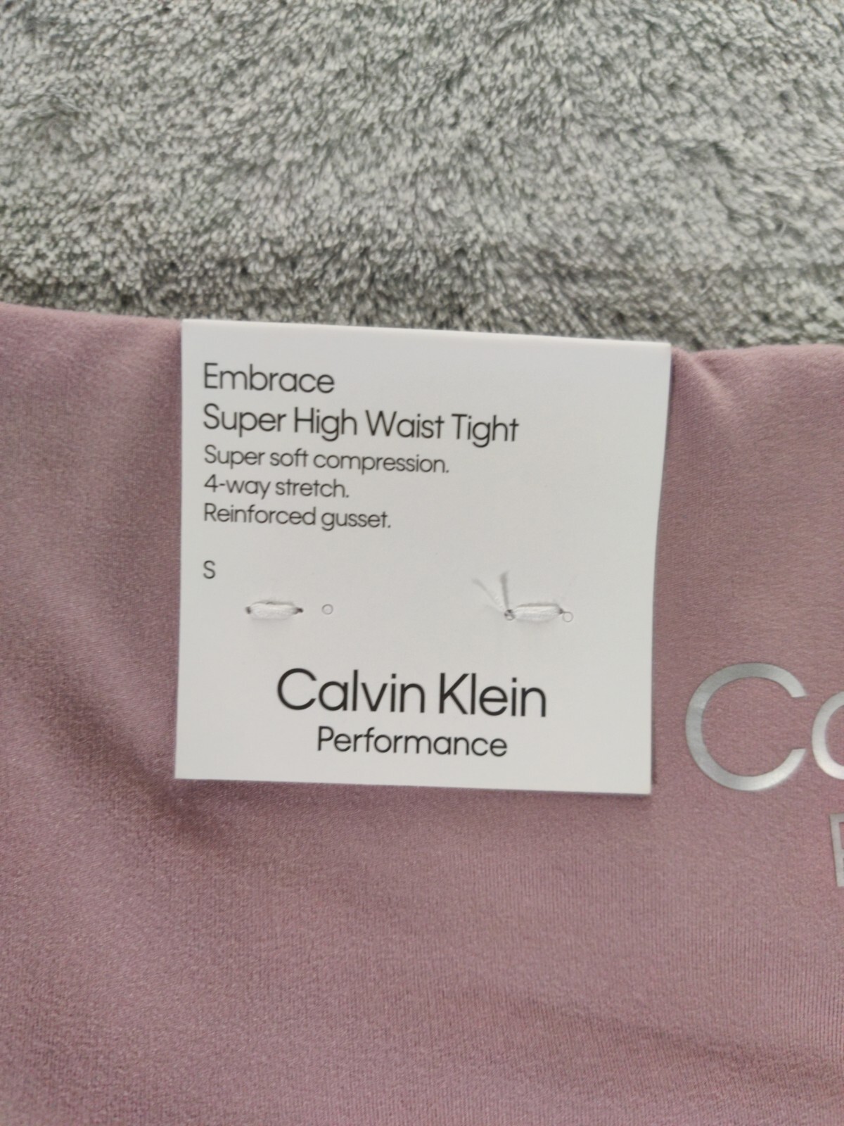 Calvin Klein Leggings Women's Small Mave Performance Embrace Super High Waist thumbnail 9