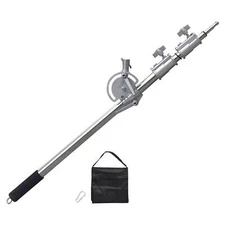 Adjustable Extension Boom Arm Stainless Steel 37"-91" for C-Stand Heavy Duty