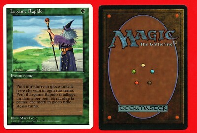 Schnellbindung NM M0135 ITA Magic MTG Fastbond 2. Edition ITALIENISCH Revised FWB