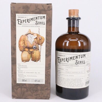 Monkey 47 Experimentum Series 2y05 Zurich 0,5l, Flasche 039/500, OVP, Rarität
