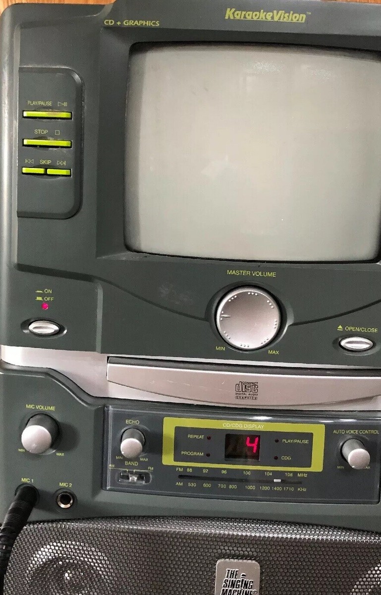 La machine à chanter karaoké tv MTV vintage modèle STVG-700
