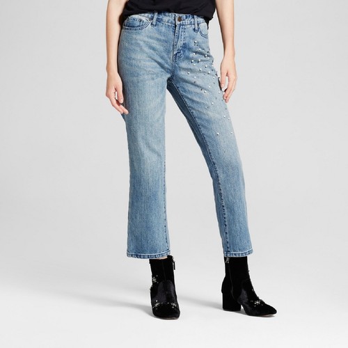 Straight Leg Crop Denim Jeans Capris | eBay