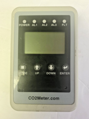 CO2Meter Remote CO2 Storage Safety Dual Alarm CO2Meter.Com