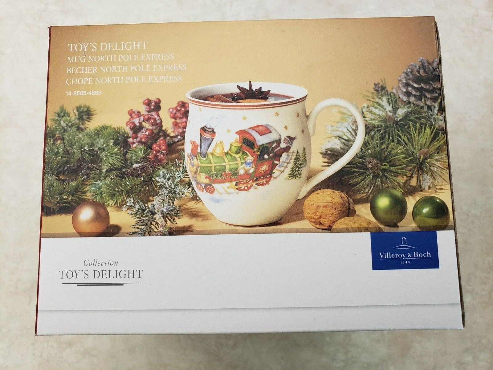 villeroy and boch christmas train set