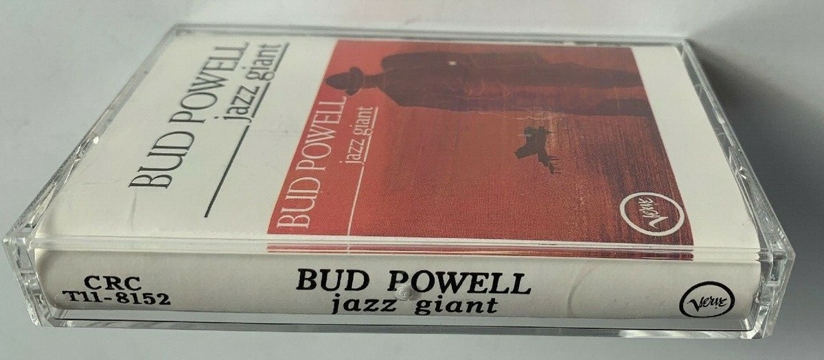 Bud Powell Jazz Giant Cassette Rare Original Verve T11-8152 Jazz
