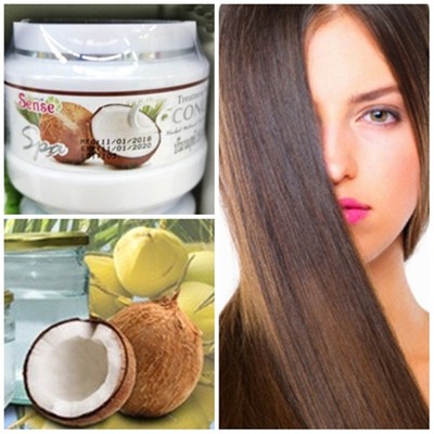New Sense Coconut Hair Treatment Wax Natural Thai Product Hair Spa