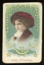 1910 T27 Fatima Cigarettes Actresses Isabel D'Armond