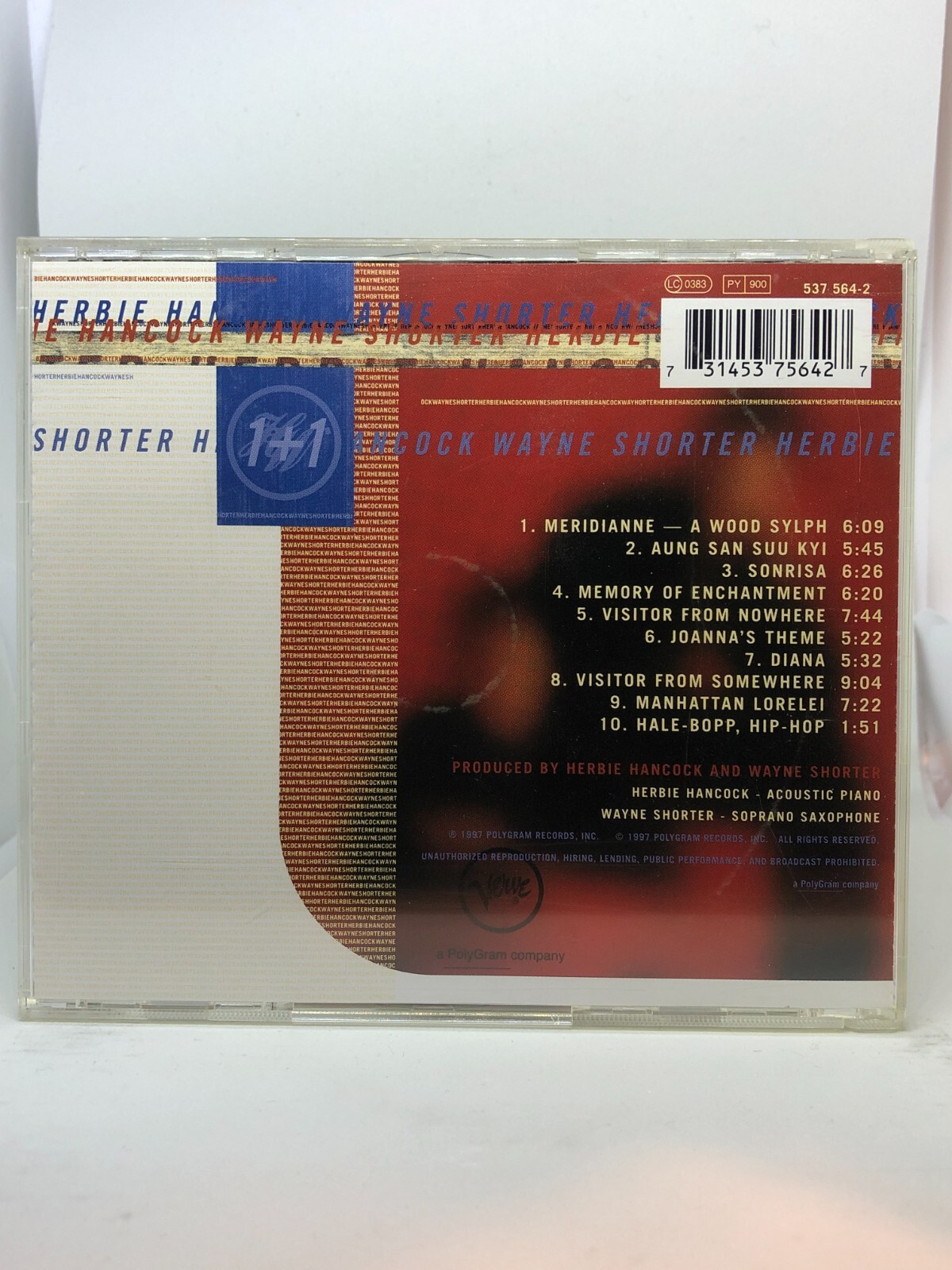 Herbie Hancock, Wayne Shorter 1+1 CD eBay