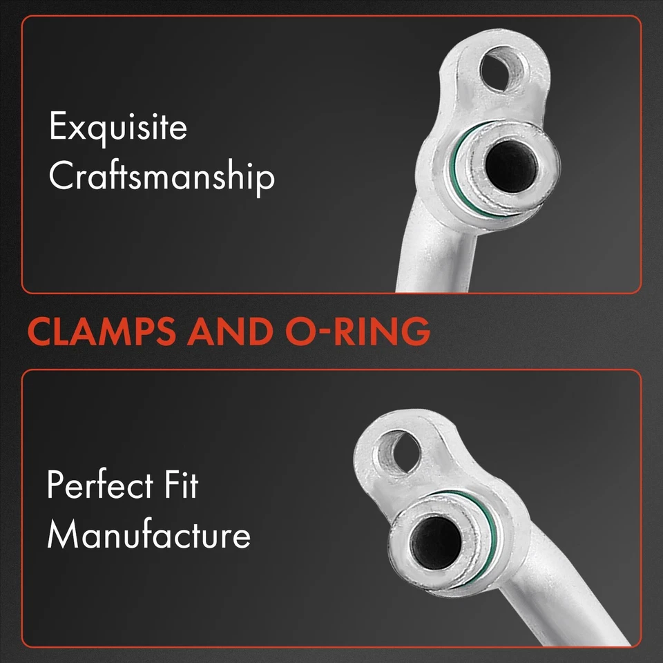 Manguera de descarga de refrigerante de aire acondicionado para Subaru Impreza 12-16 XV Crosstrek 13-15 2,0 L Foto 3 de 4