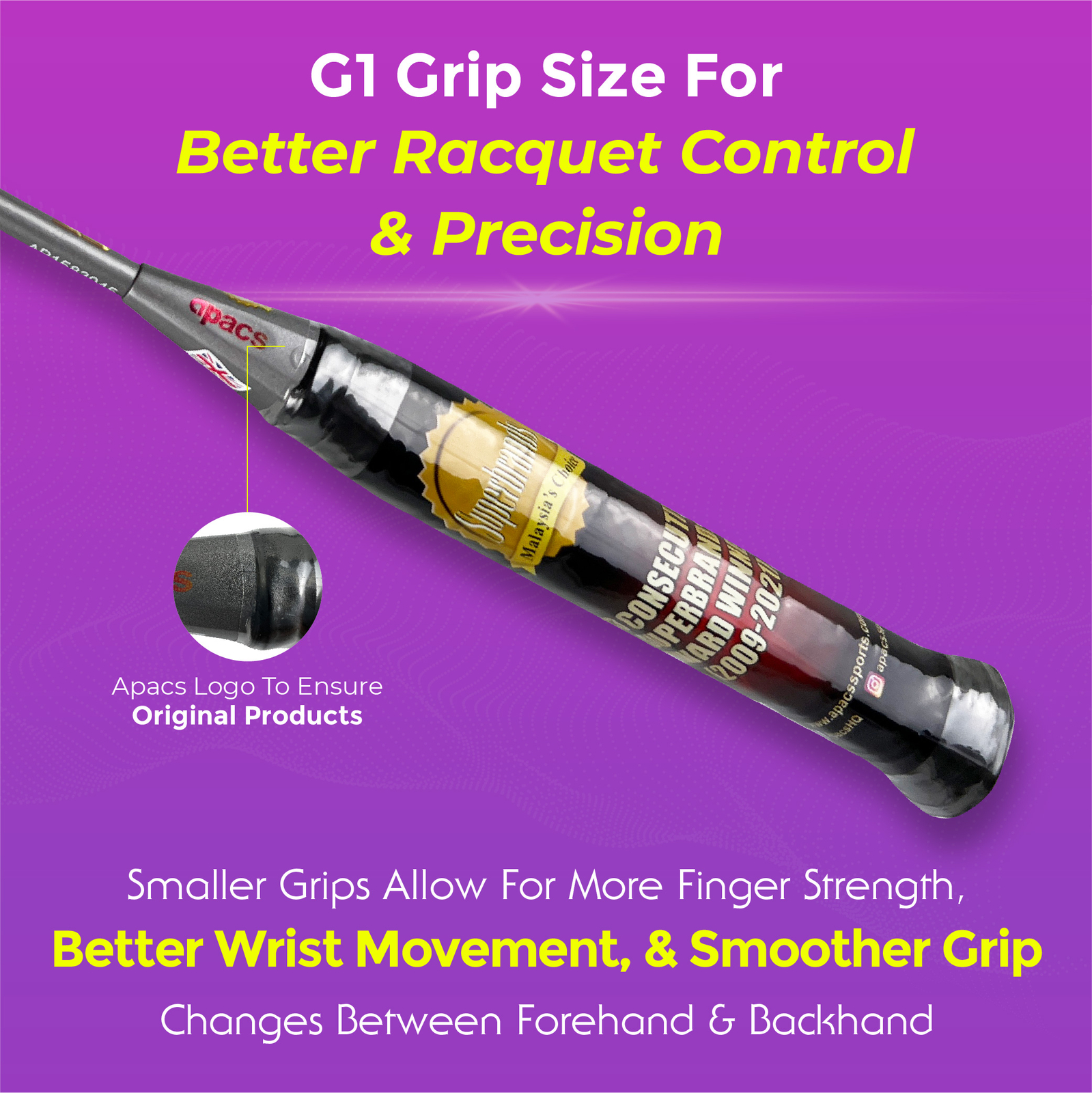 2x Apacs Status 15 (Black Red) Badminton Racket Isometric Head Frame ...