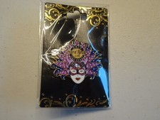 Hard Rock Cafe pin Las Vegas Mardi Gras Regional Carnival Mask series 2015