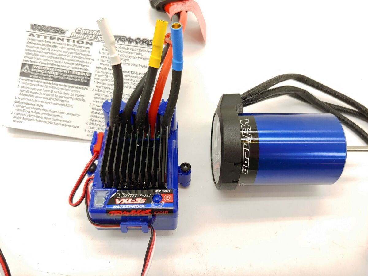 NEW Traxxas Velineon 1/10 VXL-3s Brushless ESC & 3500kv NEW Traxxas Velineon 1/10 VXL-3s Brushless ESC & 3500kv