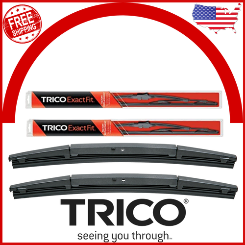 Trico Exact Fit 12" Wiper Blades Set 2PCS For Hummer Wrangler 1987-95 - 第 1/6 張圖片