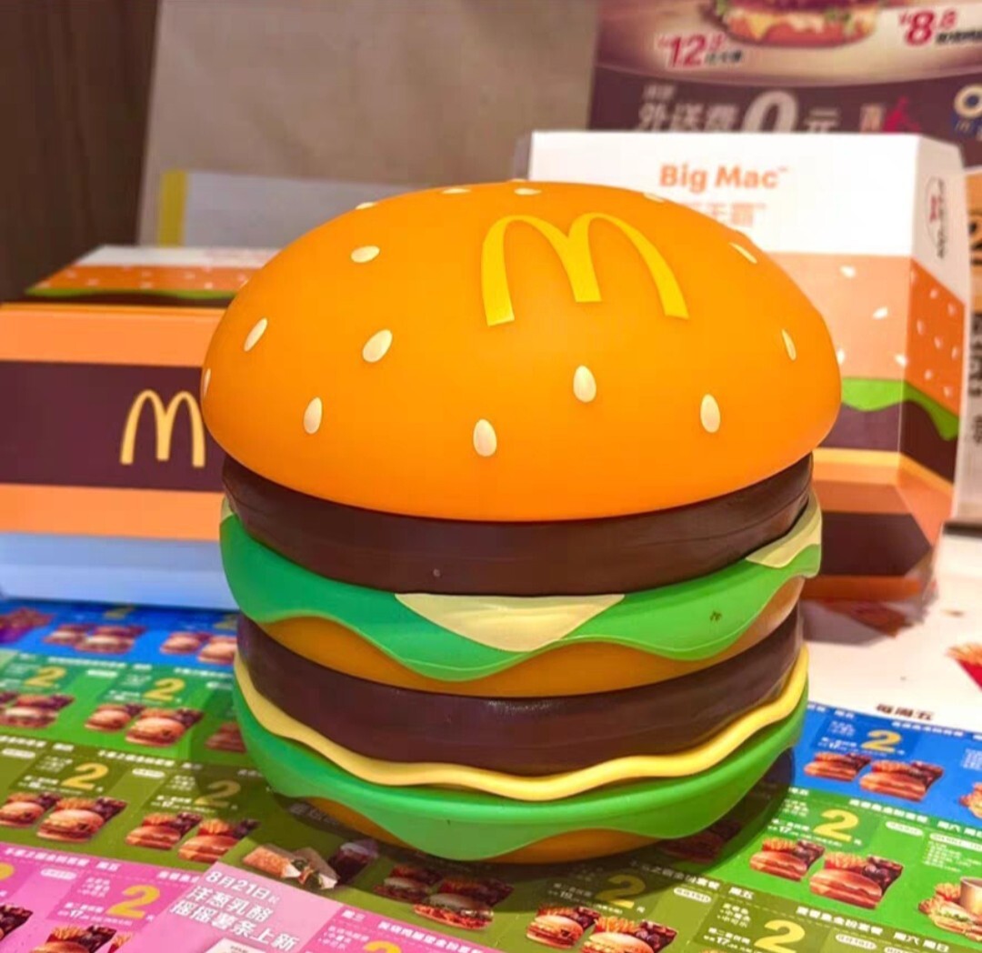 McDonald&#39;s Hamburger マクドナルド ハンバーガー ランプ 80s マクドナルド ハンバーガー デスクランプ/買取