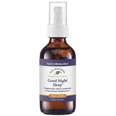 Native Remedies Good Night Sleep for Relief of Occasional Sleeplessness, 2 fl. o