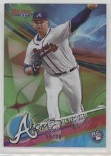 2017 Bowman's Best Green Refractor 56/99 Sean Newcomb #43 f0v