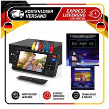 VHS Digitalisieren Konverter 1080p mit 5 Zoll...