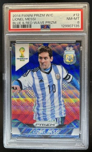 World Cup Lionel Messi 2014 Panini Prizm World Cup Lionel Messi #12 Blue