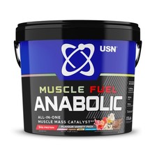 USN Muscle Fuel Anabolic 4 kg (Pack of 1), Variety - Cookies & Cream 22.34 per kilo