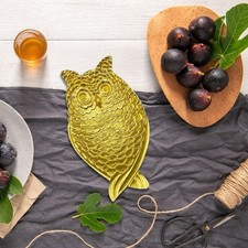 Jewelry Dish Multipurpose Chic European Design Ring Holder Home Decor Owl Shape