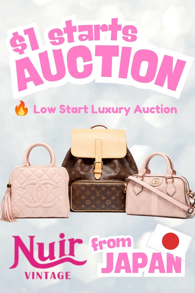 LIVE from Japan 🔥Low Start Luxury Auction July 18 9PM EDT