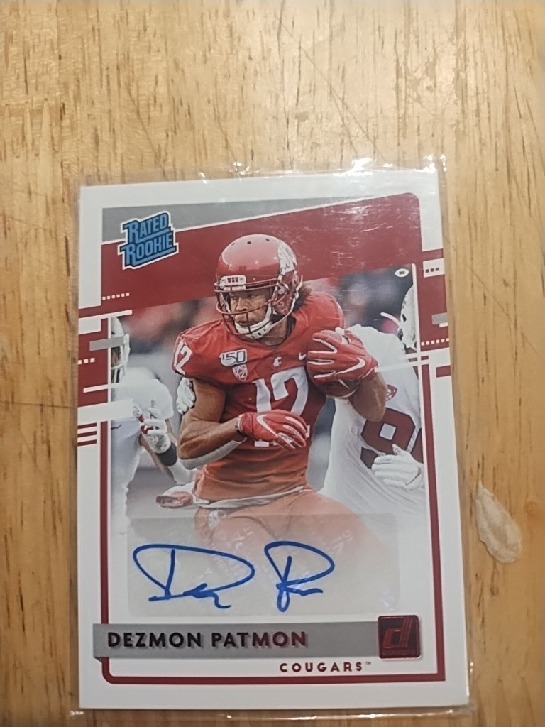 Dezmon Patmon Panini Chronicles Draft Picks Donruss Rated Rookies Signatures #6 Base
