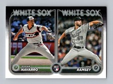 2024 Topps Update #US128 Lane Ramsey / Edgar Navarro RCOM, Near Mint