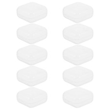 90 Pcs Small Square Plastic Container for Earplugs Beads Storage