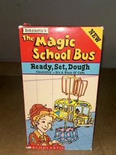 1997 The Magic School Bus ‘Ready, Set, Dough’ Chemistry VHS In Sleeve Case