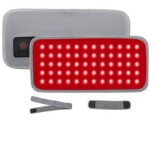 Strixorn Fascia Lombare Riscaldante con Terapia a Luce Rossa, 120 LED, 3