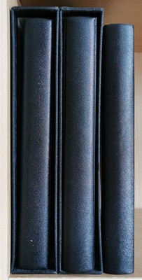 3x SAFE 14-Ring Morocco Ringbinder schwarz 2x mit Schuber/Kassette