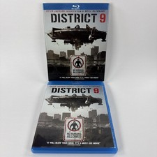 District 9 Blu-ray, 2009 Peter Jackson, Neil Blomkamp With Slipcover