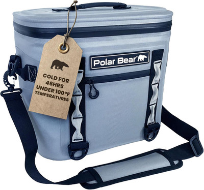 Heavy Duty Insulated Cooler Bag - Leak Proof, Keeps Ice for 48 Hours
