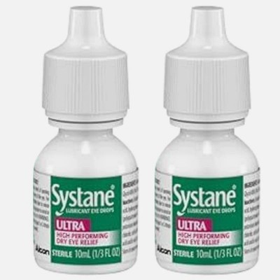 Eye Drops Alcon SYSTANE ULTRA Lubricant 2-10ml Bottles